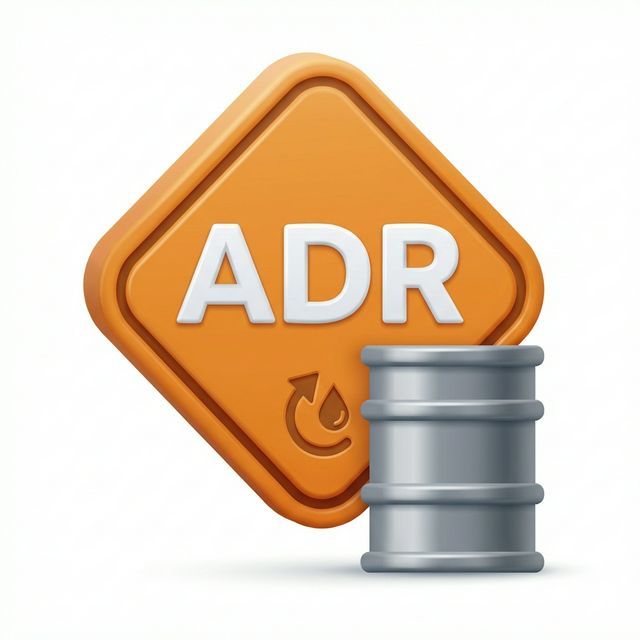 Icono ADR (Mercancías Peligrosas)