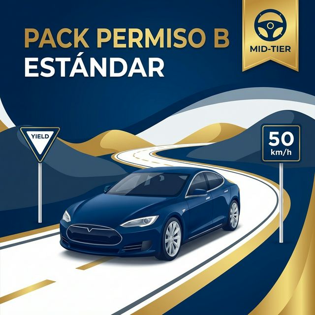 Pack Permiso B — Estándar